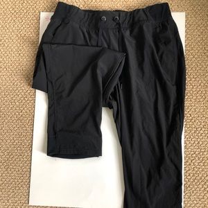 black champion drawstring athletic pants
